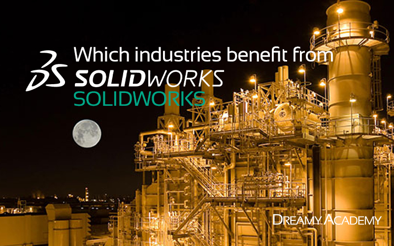 کدام صنایع از نرم افزار سالیدورکس (SOLIDWORKS) سود می برند؟