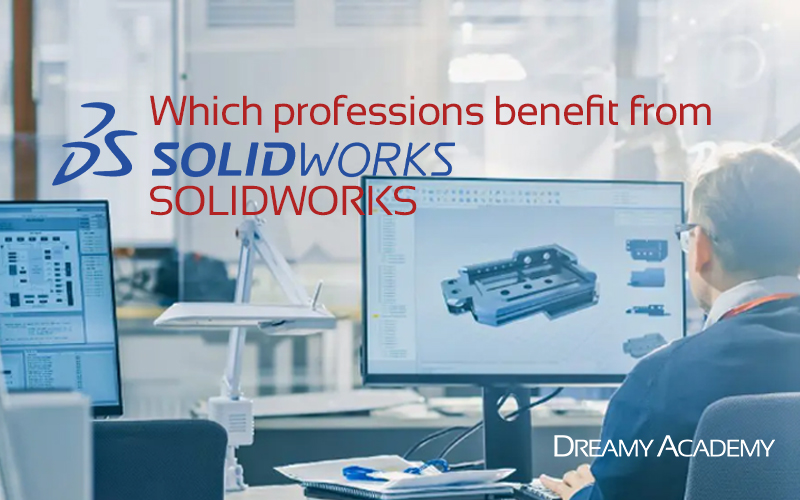 کدام حرفه ها از نرم افزار سالیدورکس (SOLIDWORKS) سود می برند؟
